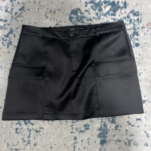 Zara black mini skirt